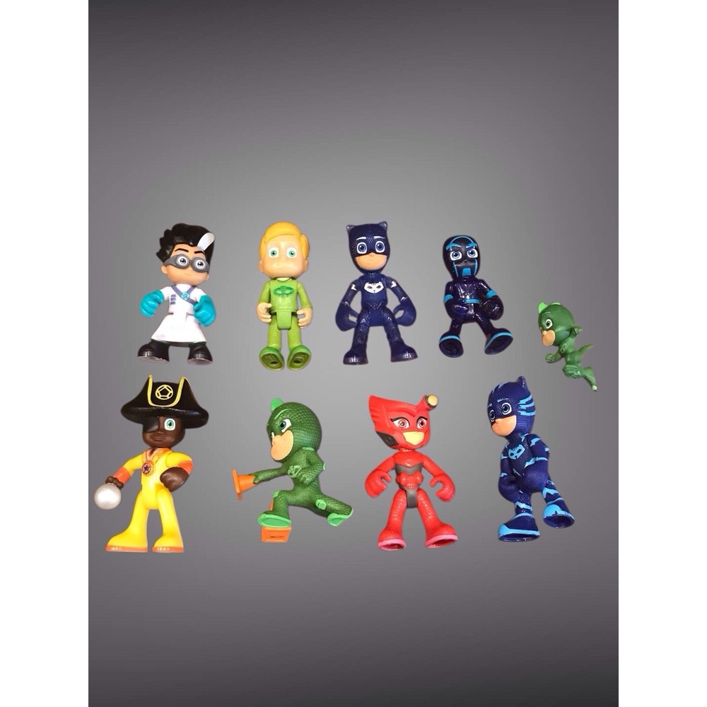 9 ‎ PJ MASKS CHARACTERS TOYS FIGURINES CARTOON ACTION FIGURES HASBRO